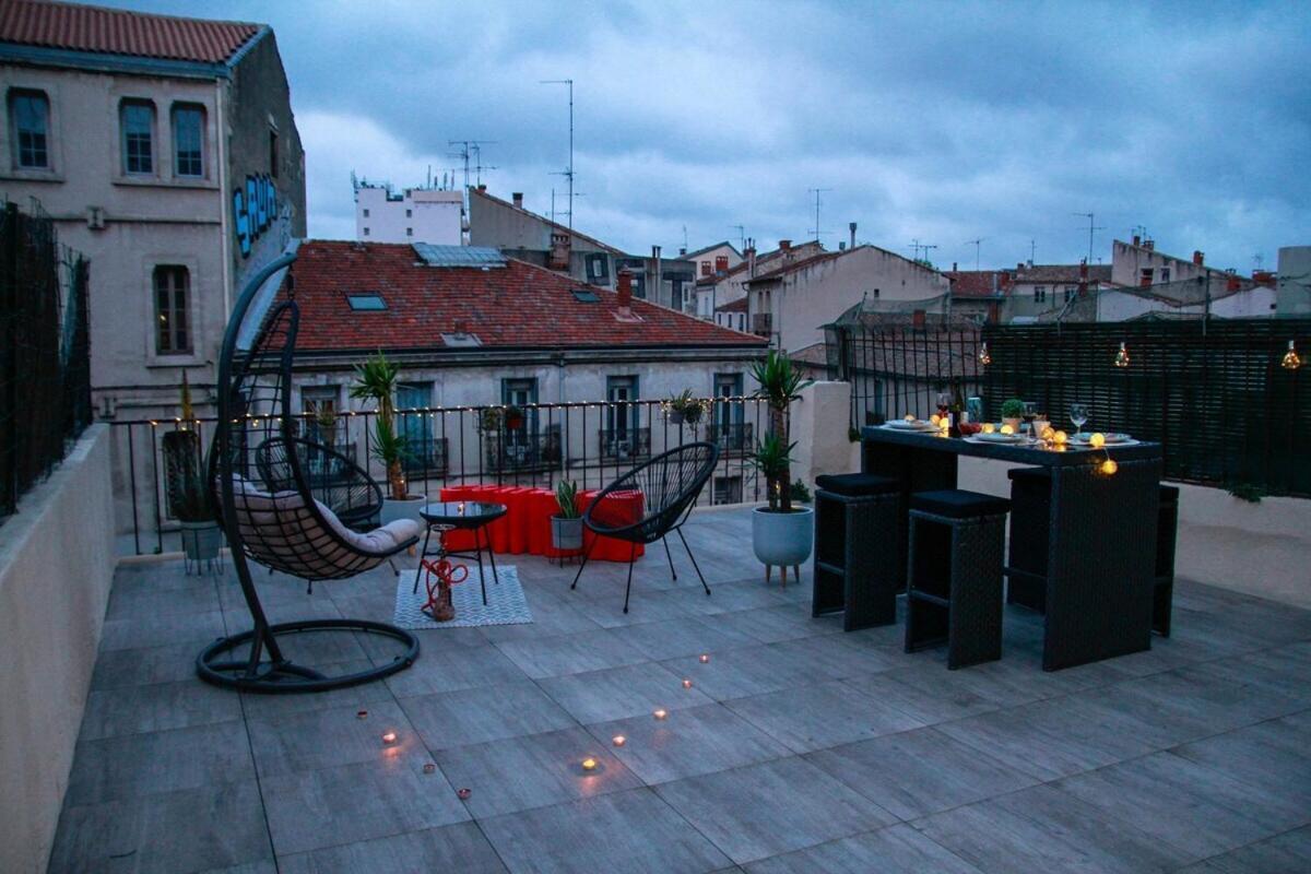 L'Amoureux - Terrasse Et Climatisation Coeur De Ville Montpellier Exterior photo